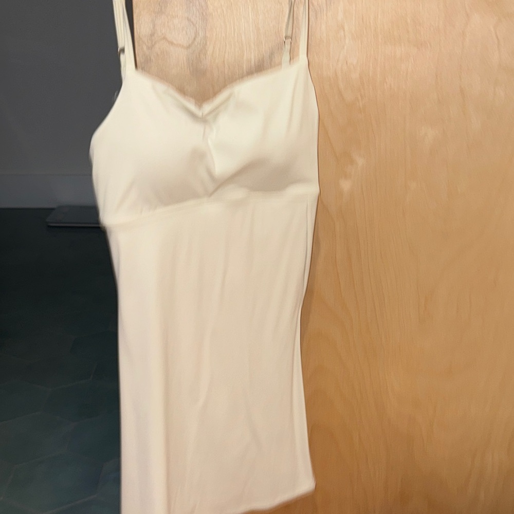 Cream Sleeveless Top